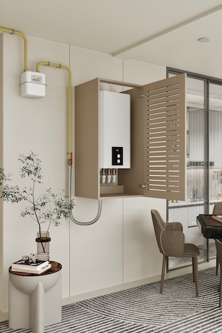Midas Kombi Dolabı 110 Cm 100% Mdf Kumtaşı
