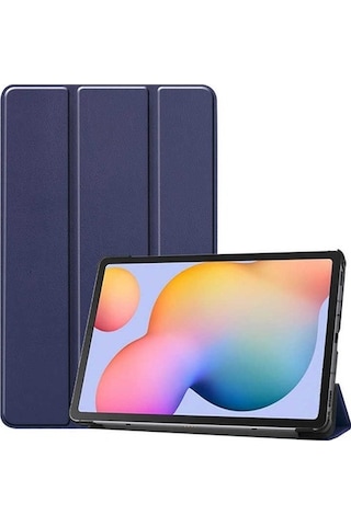 Lenovo Uyumlu M10 Plus Tb-X606F Zore Smart Cover Standlı 1-1 Tablet Kılı