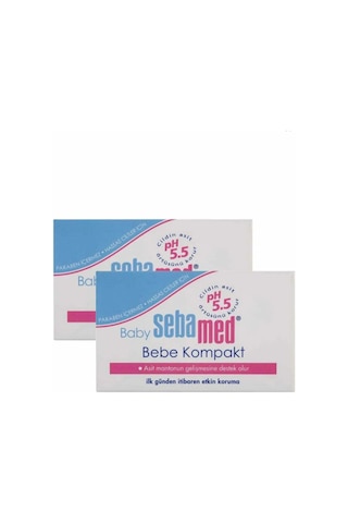 Sebamed Baby PH 5.5 Bebek Kompakt Sabun 100 G x 2