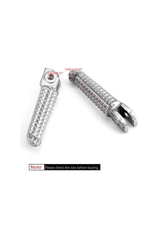 Yamaha Yzf R1 1998-2014 R6 1999-14 R6s 2003-2008 Gümüş Ön Ayak Dayanağı