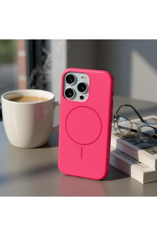 Apple Uyumlu iPhone 11 Kılıf Soft Renkli Magsafe Özellikli Premium Kapak