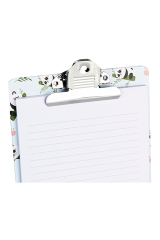 A5 Sekreterlik Ve Not Defteri Seti - Panda Desen