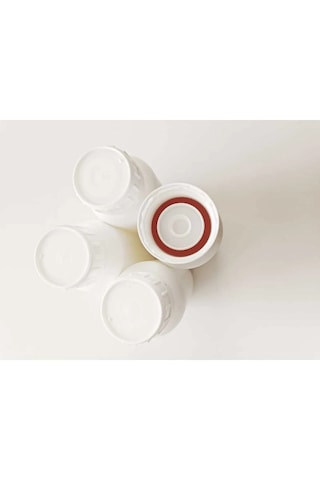 500 Ml Boş Şişe X5 Adet - Kilitli Kapaklı- Kimyasala Uygundur