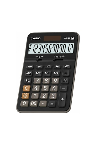 Casio AX-12B Masaüstü 12 Hane Hesap Makinesi
