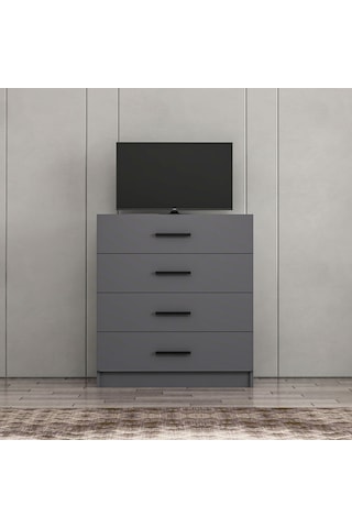 Minar Kale Tv Çekmece Modül-antrasit