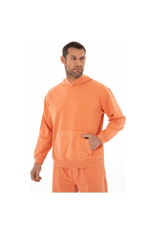 AR-MA Arma Erkek Oversize 2 İplik Kanguru Cepli Kapşonlu Sweatshirt 001