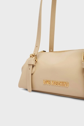Love Moschino Logolu Ayarlanabilir Omuz Askılı Çanta Bayan Çanta Jc4101pp1ply0129 Bej