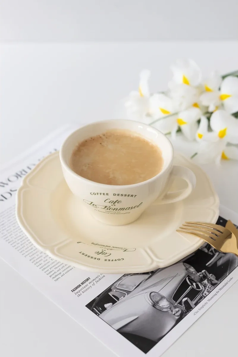 Perex Çay Takımı Tabak Ve Fincan, 300 Ml 324969752 Bej