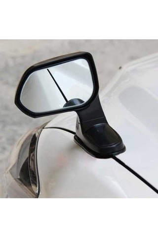 Wondernest Oto Araba İçin 3r-105r 360 Derece Dönebilen Sağ Yan Yardımcı Ayna Siyah Aksesuar Siyah