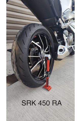 Tek Maşalı Motosikletler İçin Motosiklet Krikosu 28-42 Mm Kırmızı