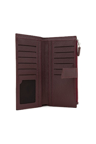Bilik Deri Bordo Rölax Deri Unisex Cüzdan Bsh 3240 Bordo