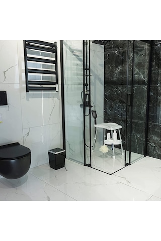 Primanova Apollo Banyo Duş Taburesi Beyaz M-Kv35-01 Beyaz