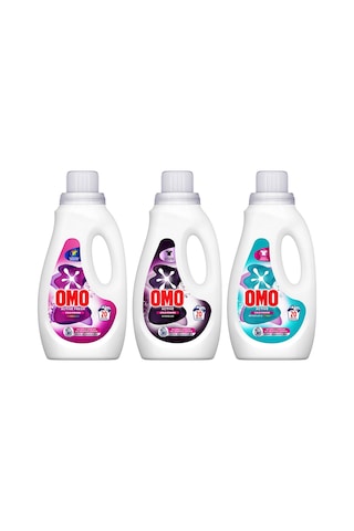 Omo Active Fresh Cold Power Renkliler Sıvı Deterjan 1000ml X1 Siyahlar X1 Beyazlar Ve Renkliler X1 Diğer