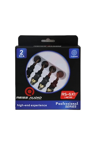 Reıss Audıo Rs-gx1 Kablo 2rca 2rca Bakır 1mt