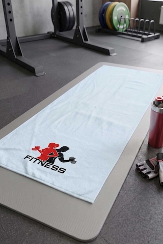 Sports Dijital Baskılı 50x100 Cm Spor Havlusu Sport6 Turkuaz