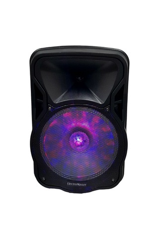 Electromaster Es-3030 12'' Portatif Taşınabilir Ses Sistemi 150watt 1el Telsiz+1yaka Telsiz