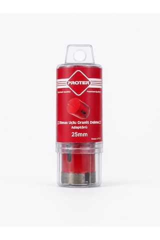 Proter 25 Mm Elmas Uçlu Granit-mermer Delici Panç