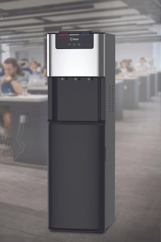 Kiwi Kwp-8555 Su Sebili Gizli Damacanalı Sıcak -soğuk -ılık Siyah