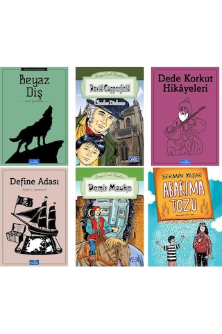 Abartma Tozu Beyaz Diş . Demir Maske ,define Adası .dede Korkut Hikayeleri +sudoku Hediyeli
