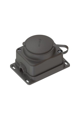 Ne - Ad 4003 Kauçuk 1 x 16 A Duvar Prizi