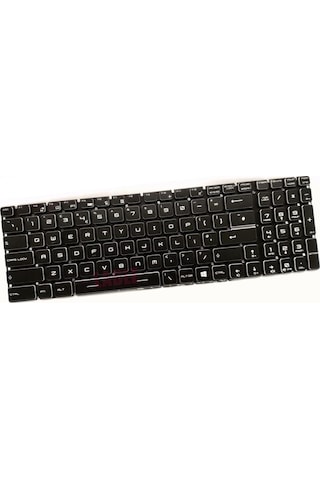Msı Ms-16p, Ms-17c, Ms-17e Serisi Notebook Klavyesi Ver.2 - Siyah Tr Backlit - Rgb / Kl0831v2