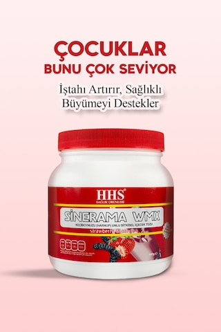 Hhs Sinerama Keçiboynuzlu Çilekli Vitamin Mineral Protein 500 G