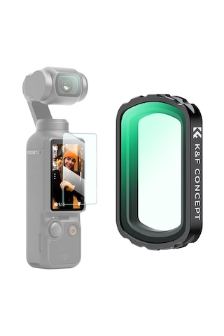 K&f Concept Magnetic Uv Koruma Filtresi Djı Osmo Pocket 3 Combo