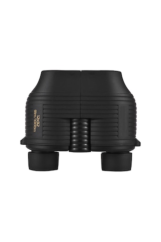 Samdoo 12x Bak7 Prisma Mini Binokül, Otomatik Odak, Yüksek Kaliteli Görüntü, Zayıf Işık Gece Görüşü, Su Geçirmez, Siyah, Dış Mekan İçin