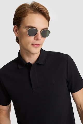 U.S. Polo Assn. U.s. Polo Assn. Erkek Siyah Tişört Basic 50327003-vr046