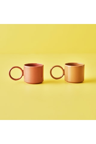 Bella Maison Arcana Espresso Set 2'li Gül Kurusu 184 CC