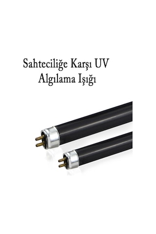 Şahnet 6W T5 BLB Floresan Ampul Mor Işık - Para Makinesi Lambası
