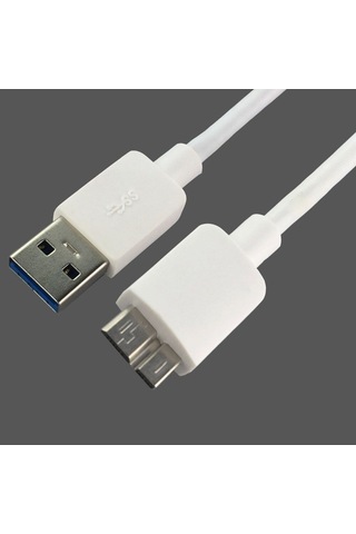 1 Metre USB 3.0 Taşınabilir HDD Harddisk Data & Güç Veri Kablosu