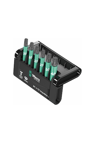 Wera Bit-Check 6 TX Impaktor 1 Torx Bits Seti 05057693001