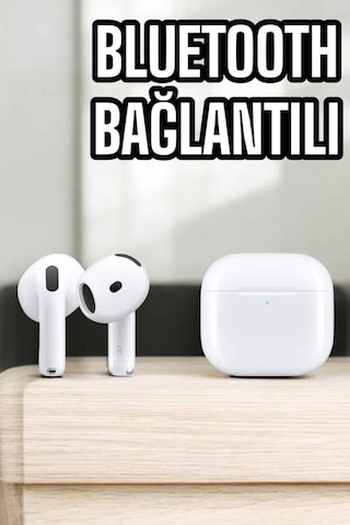 4.nesil Kaliteli Tws Android Ve Apple iOS Uyumlu Mikrofonlu Kulaklık Standart