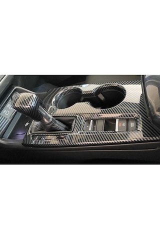 Honda Cıvıc Fe1 Uyumlu 2022+ Karbon Vites Konsol Kaplama