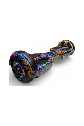 Elektrikli Kaykay Hoverboard Bluetooth Hoparlörlü RS-S5 Bang Bang Grafiti