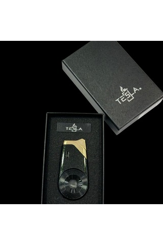 Tesla Torch Yeşil Pürmüz Puro Çakmağı