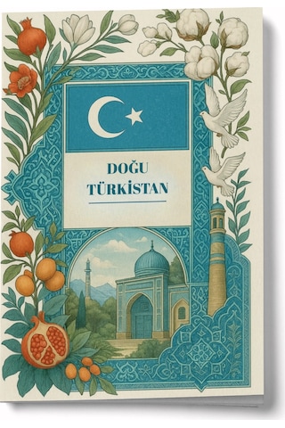 Kaşgar İd Kah Cami Doğu Türkistan Mini Defter Çok Renkli