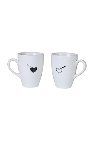 Kütahya Porselen Pretty 2 Parça Mug Bardak Genel