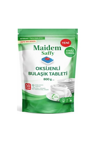 Maidem Saffy Bulaşık Makinesi Tableti 50 Lı Maidem Saffy Bulaşık Makinesi Tableti 50 Lı