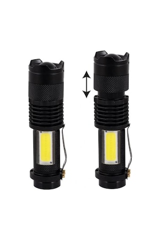 Ps-2 Cree Q5 Ve Cob Led Teknolojisi, 200m Menzili Ve Şarj Edilebilir Yapısıyla Cebinizdeki En Güçlü Işık Kaynağı Olacak