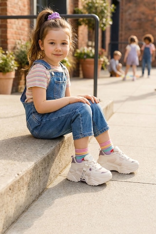 Dark Seer Kids Ds K 2051 Sneaker 2025 Kız Çocuk Bej-mor