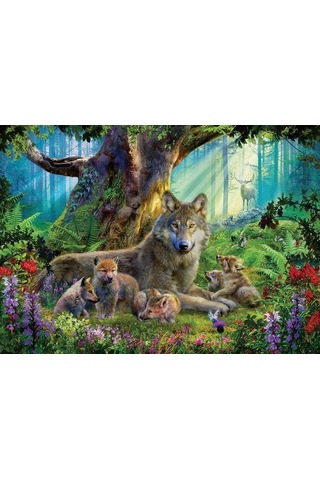 Ravensburger 1000 Parça Puzzle Wolves İn Forest 159871