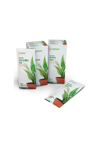 Agrobigen Yeşil Bitkiler İçin Bitki Besini Katı-35 Gr X 4 Adet Sku: Smgstka9865622c9