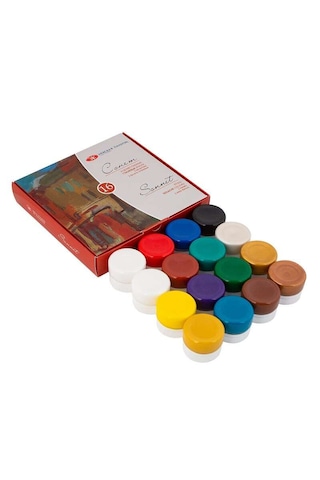 St. Petersburg Sonnet Guaj Boya Seti 16 Renk X 20 Ml. Çok Renkli