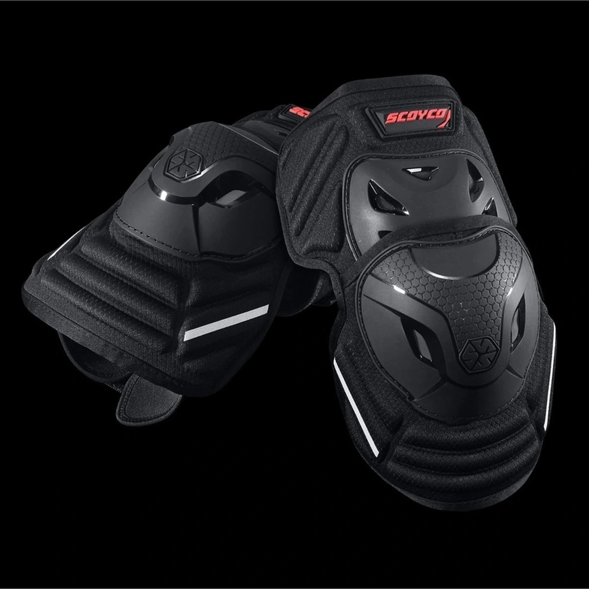 Scoyco K46 Motosiklet Dizliği Siyah