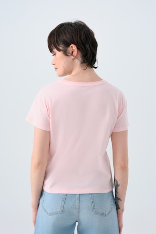 Loft Kadın Tişört Lf2038918 Pembe