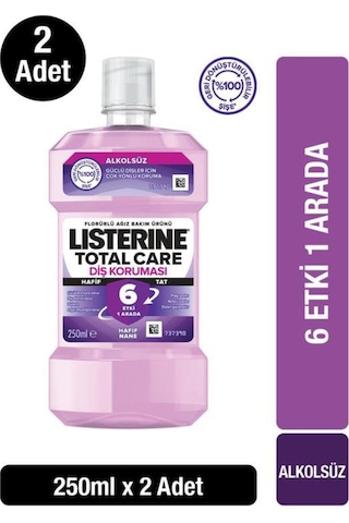 Listerine Total Care Zero Ağız Bakım Suyu 2 x 250 ML