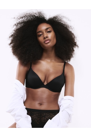 Marks & Spencer Body Soft Wired T Shirt Sütyeni Siyah