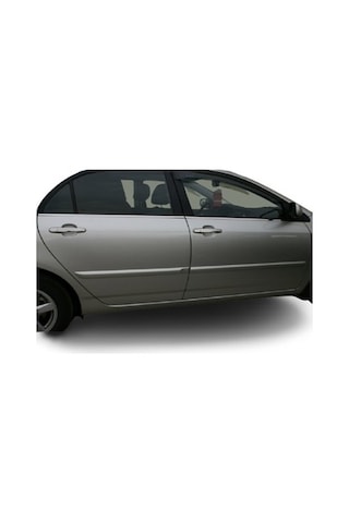 S-Dizayn  Toyota Corolla Uyumlu Krom Cam Çıtası 2002 - 2007 4 Prç